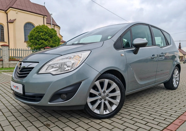 Opel Meriva cena 22900 przebieg: 181000, rok produkcji 2010 z Kolbuszowa małe 191